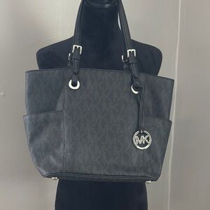 Michael Kors Charcoal Signature Tote